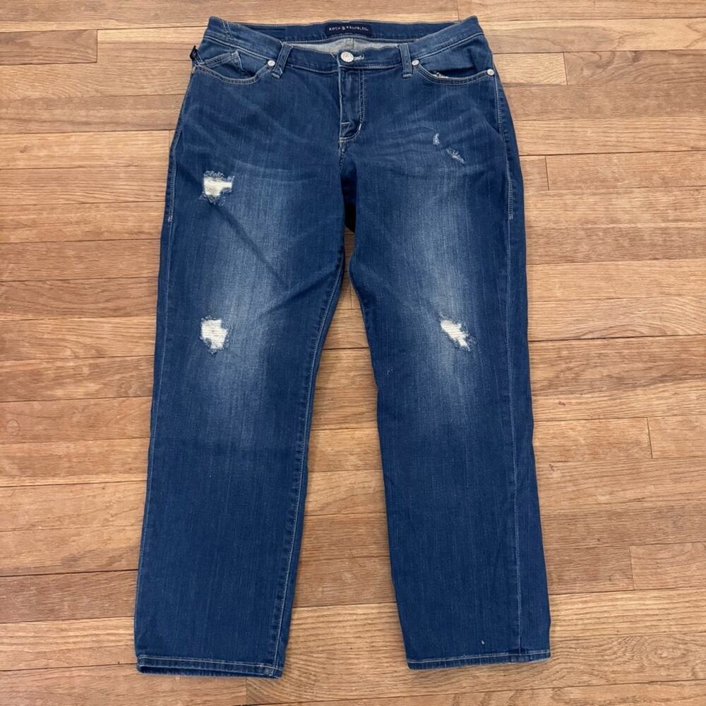 Rock & Republic Women’s Indee Straight Leg Jeans Size 12
 b10